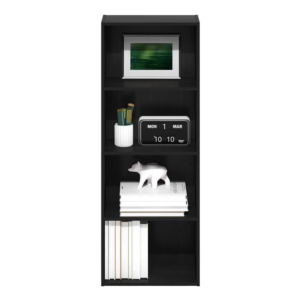 Blackwood 4-Tier Stackable Open Shelf Bookcase
