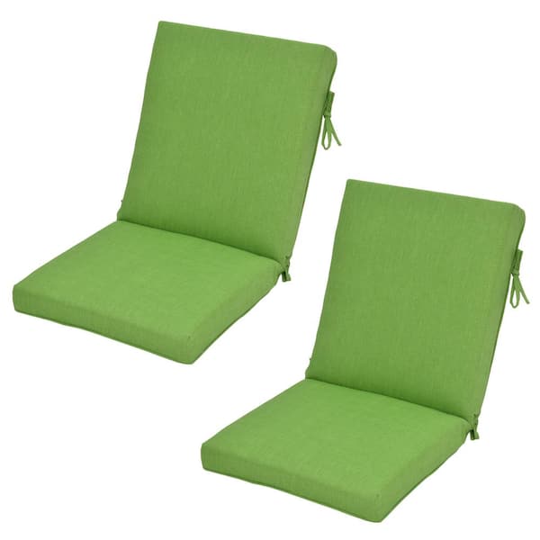 Plantation Patterns, LLC Fern Outdoor Dining Chair Cushion (2-Pack)