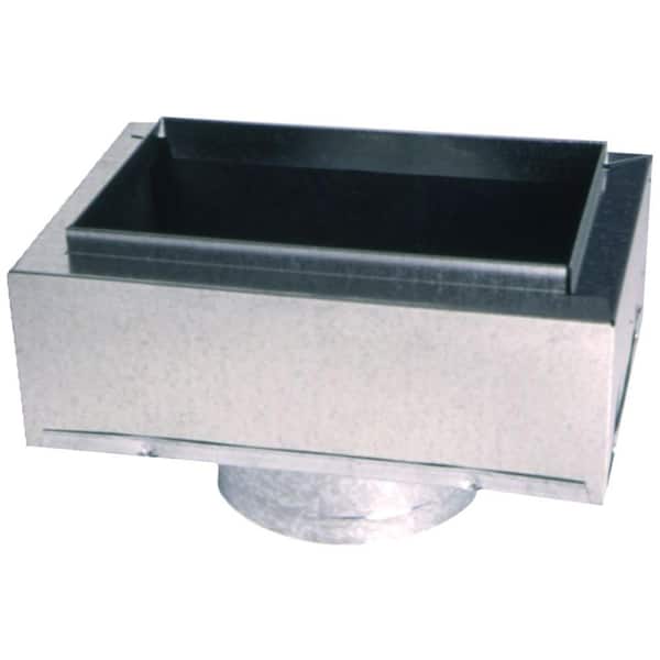Master Flow 12 in. x 6 in. to 7 in. Insulated Register Box