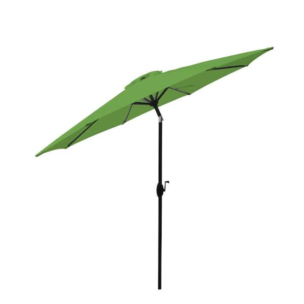 Bond 9 ft. Aluminum Market Patio Umbrella in Spring Green