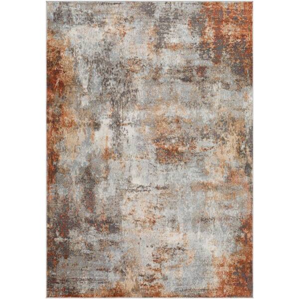 Artistic Weavers Freud Burnt Orange 5 ft. x 7 ft. Checkered Indoor Area Rug  FEU2317-537 - The Home Depot