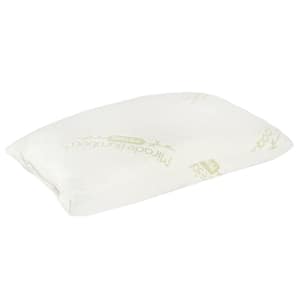 Costway Shredded Memory Foam Bed Pillows Soft Cooling Cover Standard 28 in. x  18 in. Pillows (2-Pack) HU10005 - The Home Depot