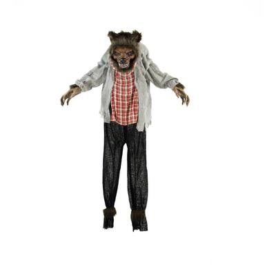 56 in. Touch Activated Animatronic Werewolf