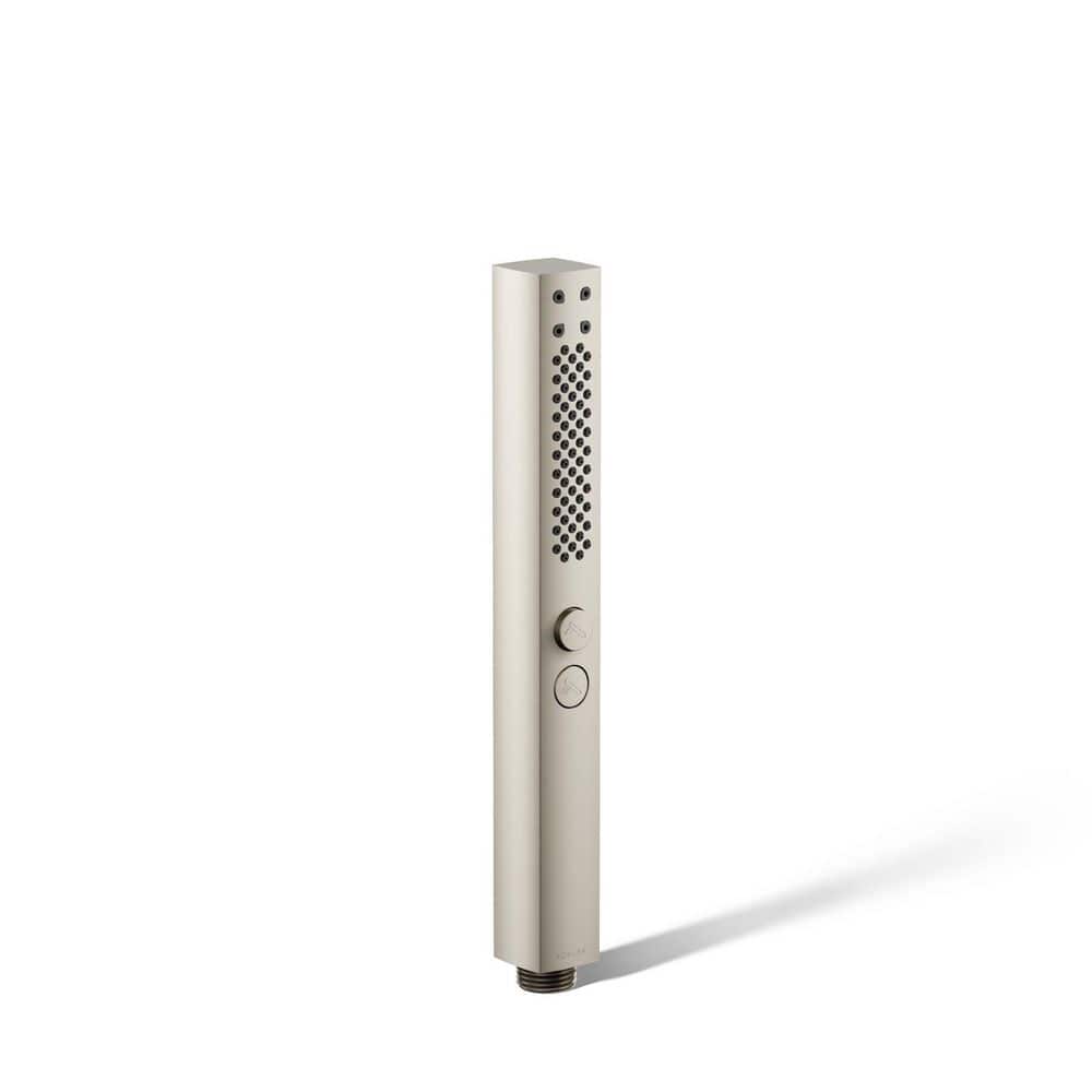 KOHLER Shift+ Square 2-Spray Handheld Showerhead with Katalyst Air