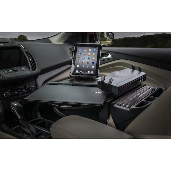 AutoExec Roadmaster Car Desk with X-Grip Phone Mount - Black