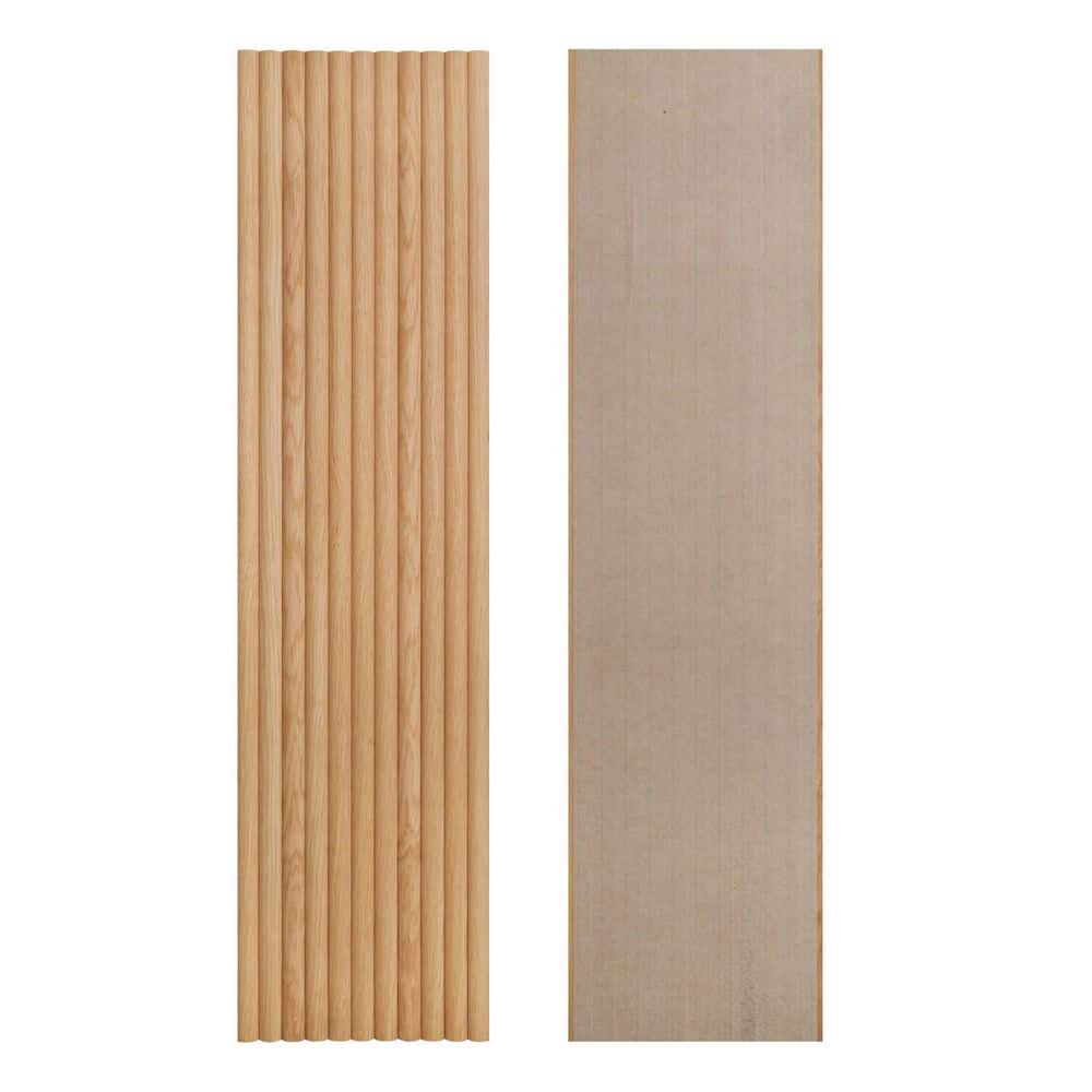 0.47 in. x 1 ft. x 8 ft. Oak Ridge MDF Decorative Wall Paneling, Flexible Wood Wall Panels (2-Pack) Yellow price history on PriceWatchPro
