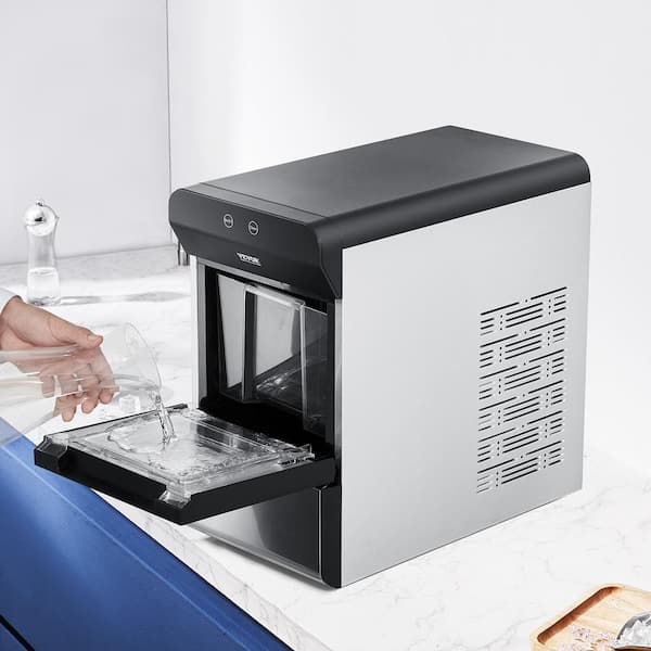 VEVOR 40ibs/18kg Countertop Ice Maker Portable Clear Ice Cubes Kitchen Generation