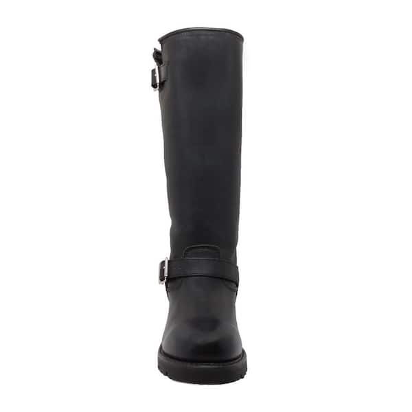 Men’s Enginee Heavy Duty Full-Grain Oiled Leather Boots Soft Toe Size 8.5 AdTec Men main image 2