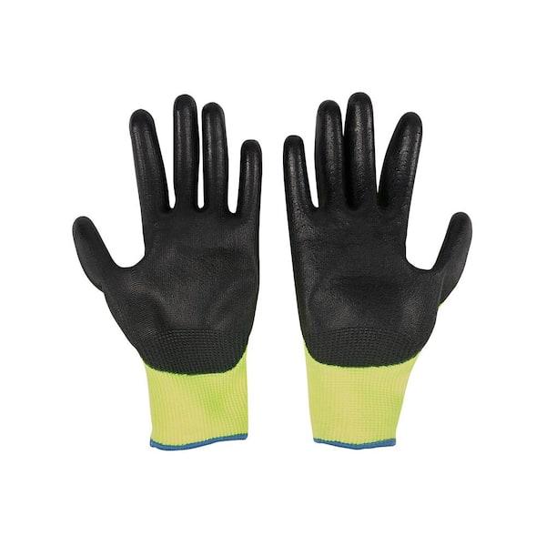 Milwaukee 48-73-8921B High-Visibility Cut Level 2 Polyurethane Dipped Gloves