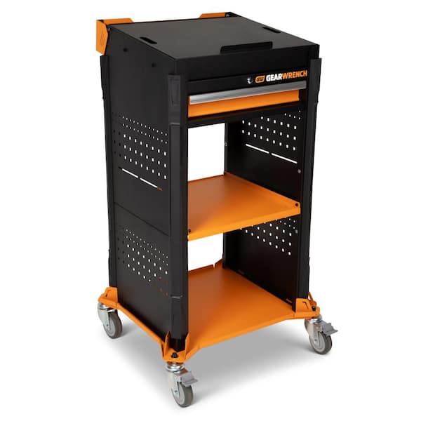 26 in. W x 23 in. D Diagnostic Mobile Workcenter Tool Cart