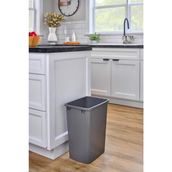 Polymer Replacement 35 qt. Waste/Trash Container for Rev-A-Shelf Pullouts