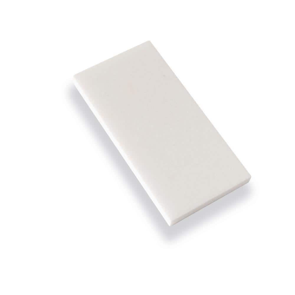 Thassos White 3x6 Honed Marble Subway Tile