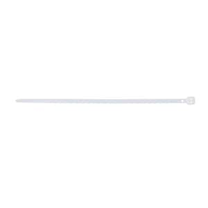 Power Gear 4 in. Plastic Cable Ties, Clear (100-Pack) 51225 - The Home Depot