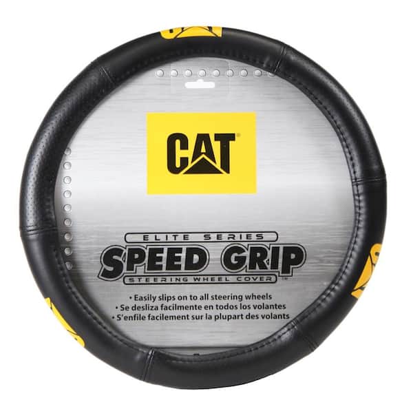 Plasticolor Caterpillar Elite Speed Grip Steering Wheel Cover