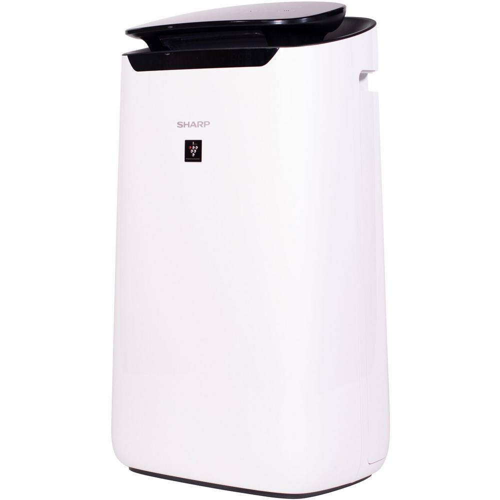 White Smart HEPA Air Purifier with Alexa Compatibility