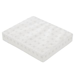 21 in. W x 19 in. D x 3 in. Thick Rectangular Outdoor Seat Foam Cushion Insert