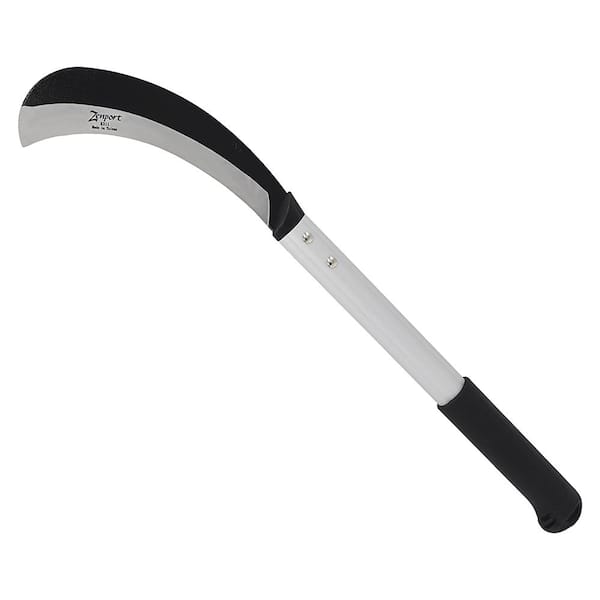 ZENPORT:Zenport 8 in. Carbon Steel Blade with 14.5 in. Aluminum Handle Brush Clearing Sickle
