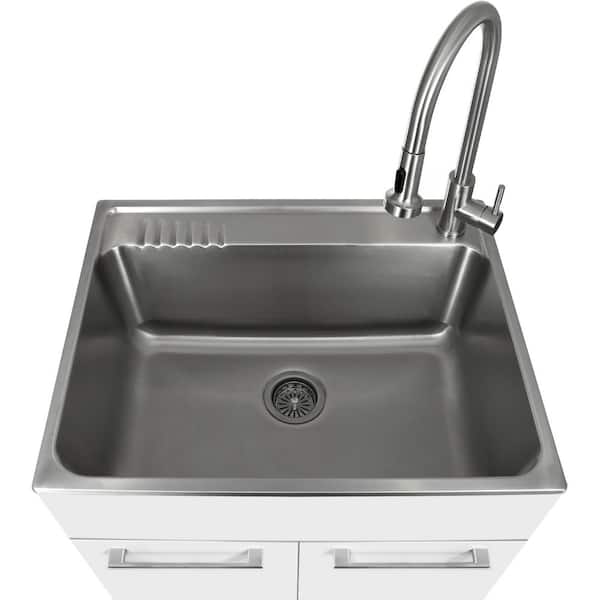 Presenza All-in-One 28 in. W x 22 in. D Stainless Steel Drop-In
