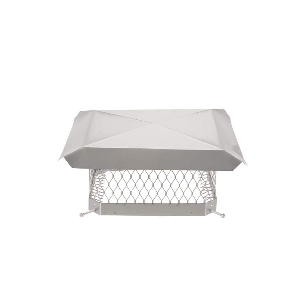 13" x 13" Stainless Steel Mesh Chimney Cap