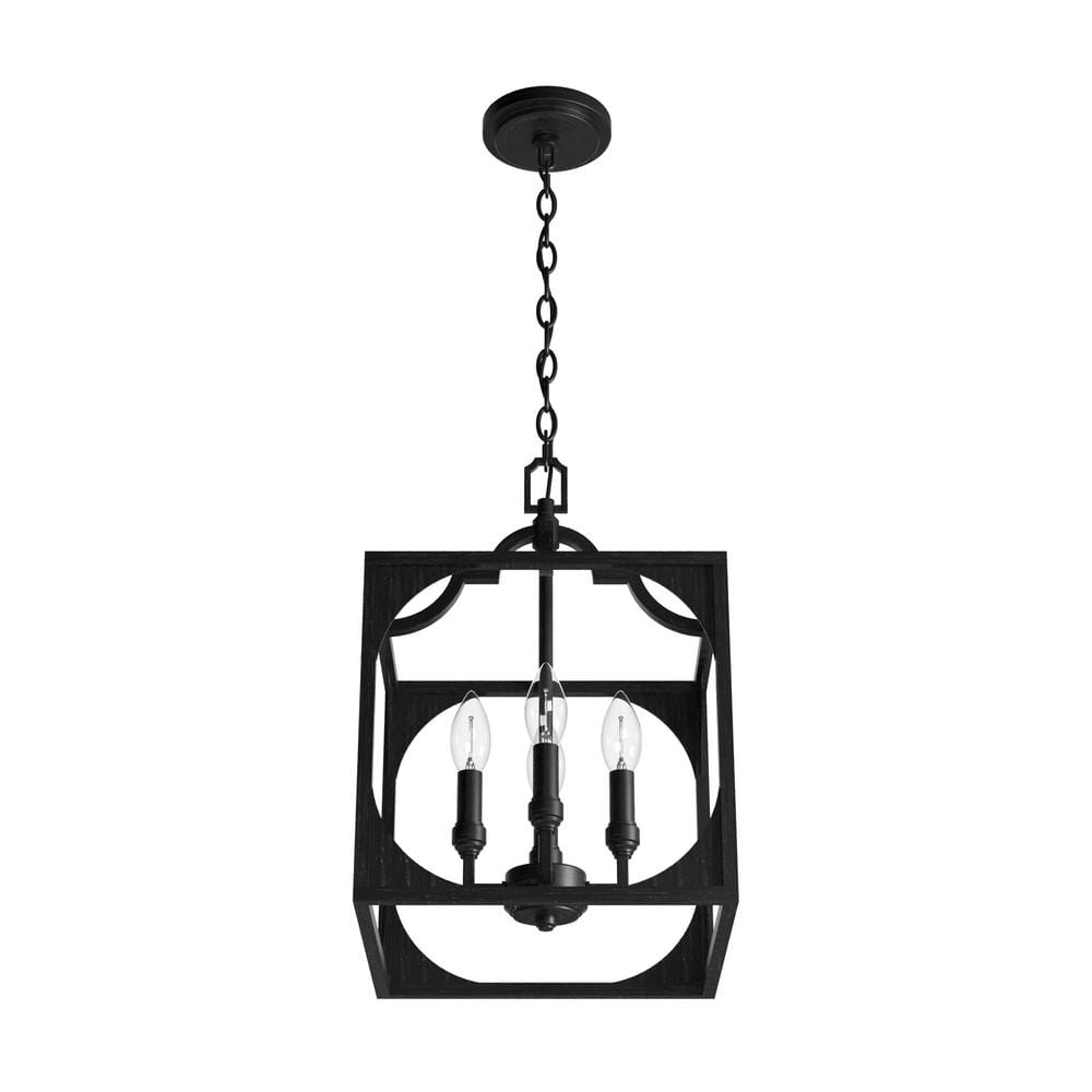 Rustic Iron 12" Aluminum LED Pendant Light Fixture