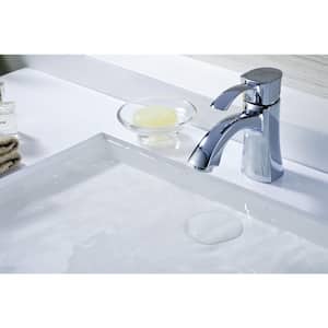 Alto Series Single Hole Single-Handle Mid-Arc Bathroom Faucet in Polished Chrome