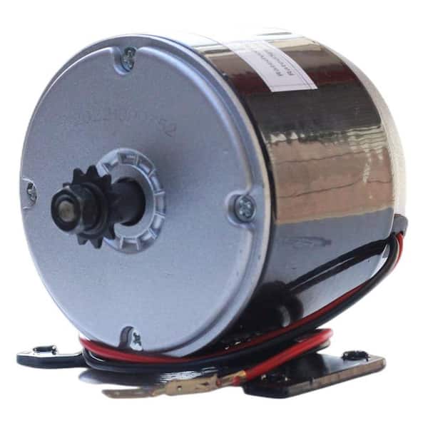 High Power 24V DC 350W Permanent Magnet Electric Motor 2750RPM Aluminum Body Low Noise for DIY Projects
