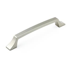 Rosemere Collection 6 5/16 in. (160 mm) Polished Nickel Transitional Rectangular Cabinet Bar Pull