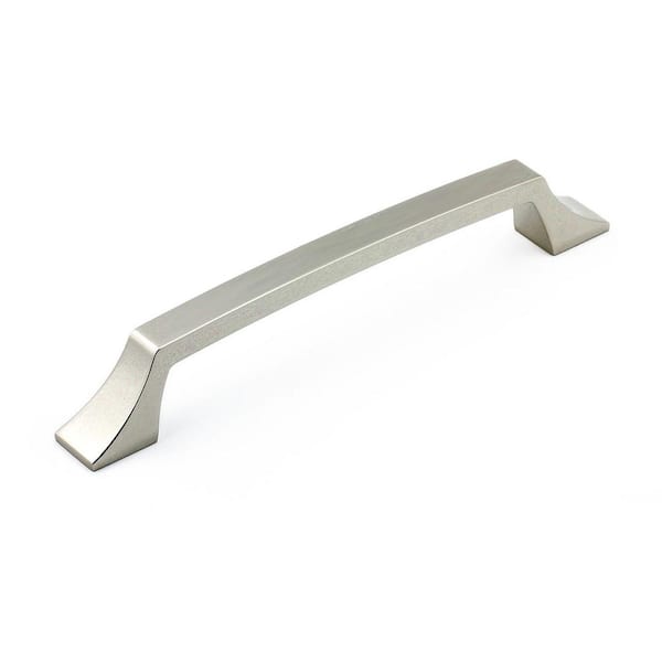 Richelieu Hardware Rosemère Collection 6-5/16 in. (160 mm) Classic Polished Nickel Rectangular Cabinet Bar Pull