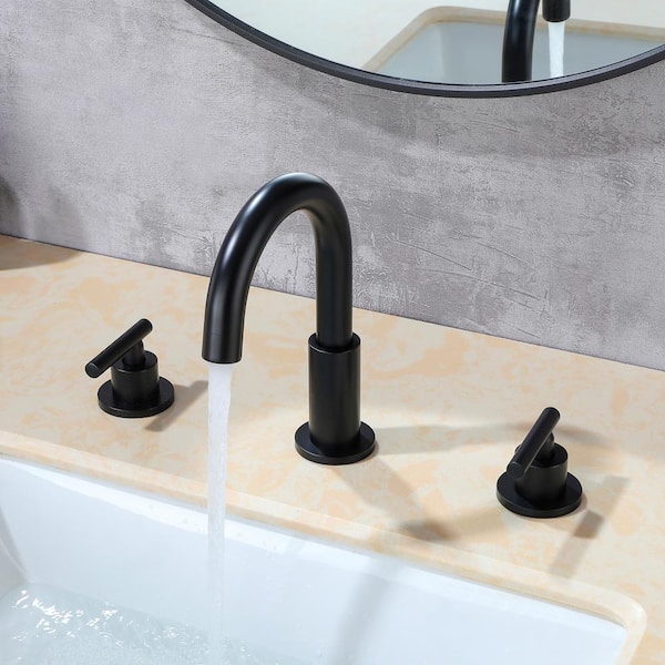 Boyel Living 8 in. Widespread 2-Handle Mid-Arc Bathroom