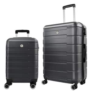 Luggage Suitcase 3-Piece Sets Hardside Carry-on luggage with Spinner Wheels  20 in./24 in./28 in. GR-211-SG - The Home Depot