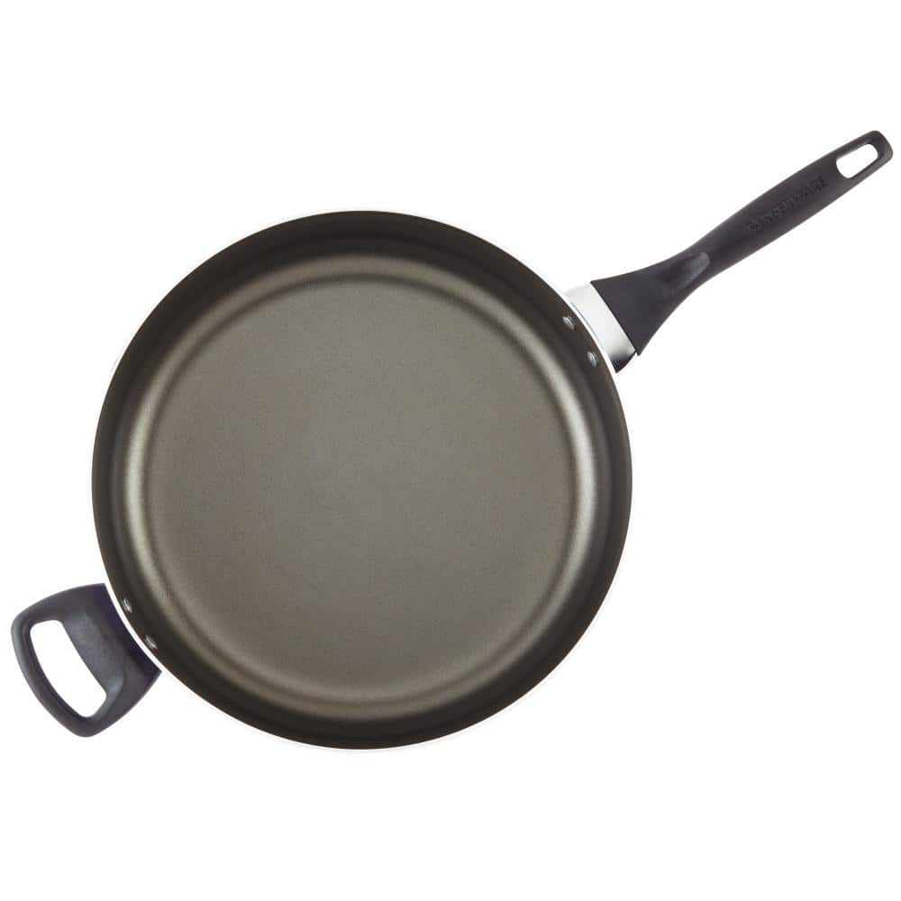 Farberware Black Nonstick Aluminum 6-Quart Jumbo Cooker with Lid
