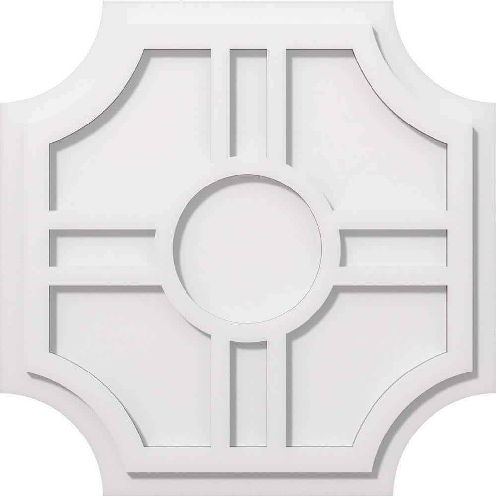 1 in. P X 6-1/2 in. C X 20 in. OD Haus Architectural Grade PVC Contemporary Ceiling Medallion price history on PriceWatchPro