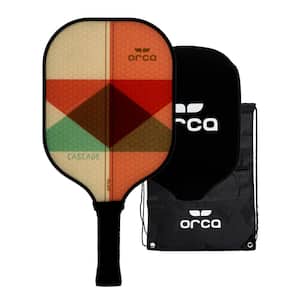 Cascade Polymer Honeycomb Pickleball Paddle with Neoprene Cover and Carry Bag