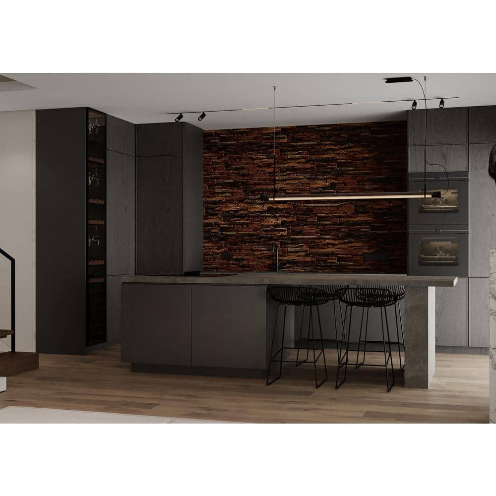 10-Piece 3D PVC Wall Panels for Interior Decor