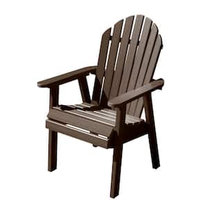 Hamilton Weathered Acorn Recycled Plastic Outdoor Dining Chair