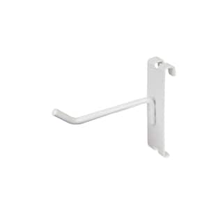 4 in. White Hook for Gridwall (Pack of 96)