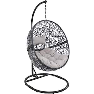 3.15 ft. Jackson Hanging Egg Chair Hammock with Stand