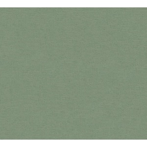 Estefan Dark Green Distressed Texture Non-Pasted Vinyl Wallpaper