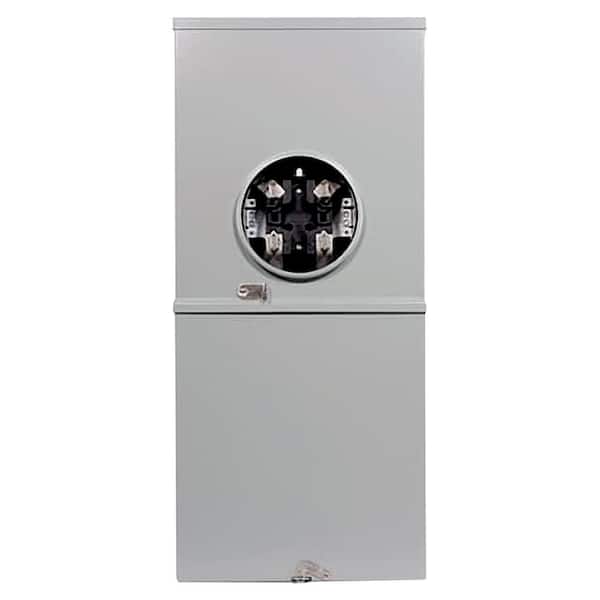 Outdoor 150 Amp 4-Space 8-Circuit Main Breaker Ringless Surface Overhead/Underground Georgia Power MSLC (TSMRQ415CSCUGP)
