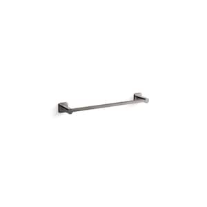 Parallel 18 in. Wall Mounted Towel Bar in Vibrant Titanium