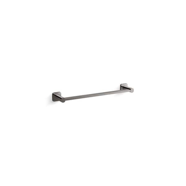 Parallel 18 in. Wall Mounted Towel Bar in Vibrant Titanium
