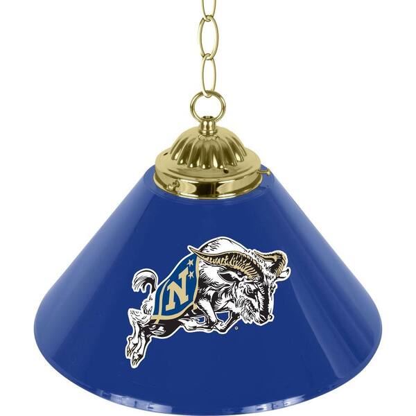 Trademark Global United States Naval Academy 14 in. Single Shade Bar Lamp