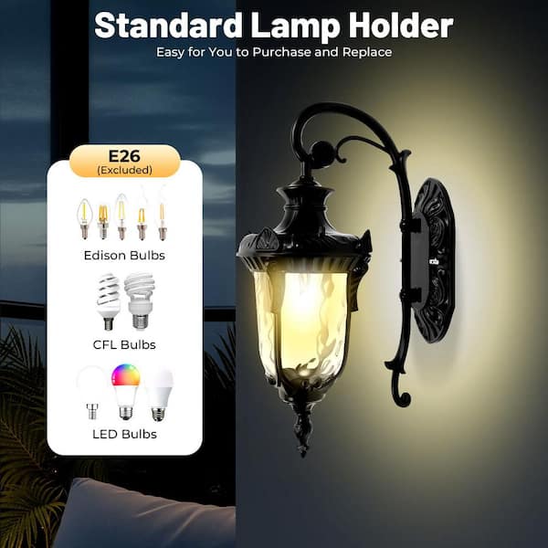 ライト・ランタン Lamp Shade Black Label style Aspen Creative Corporation 6 in. x 5 in. Black Bell Lamp