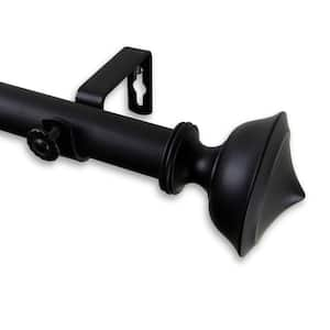 Rod Desyne 28 In. - 48 In. Telescoping 1 In. Single Curtain Rod Kit In ...