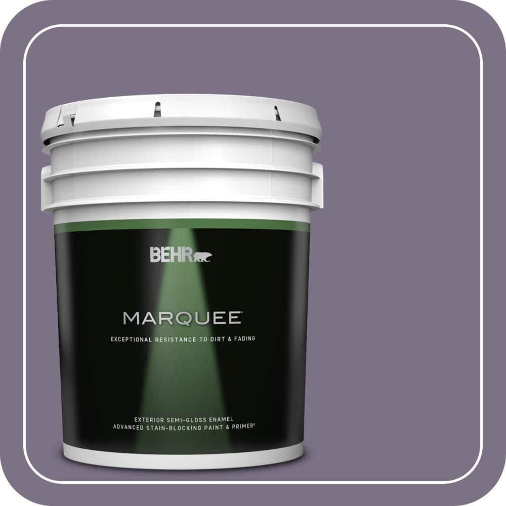 5 gal. #660F-6 Peruvian Violet Semi-Gloss Enamel Exterior Paint & Primer price history on PriceWatchPro