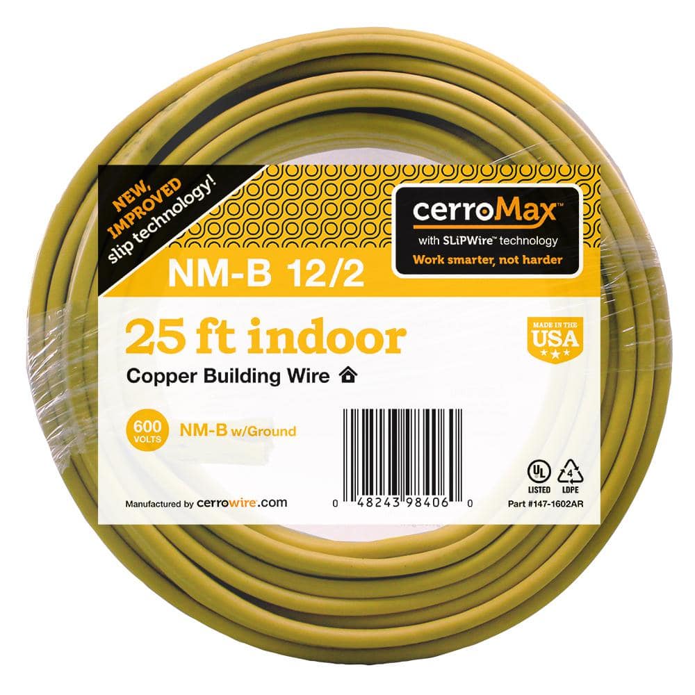 Cerrowire 25 ft. 8 Gauge Red Stranded Copper THHN Wire 112-4003AR - The  Home Depot