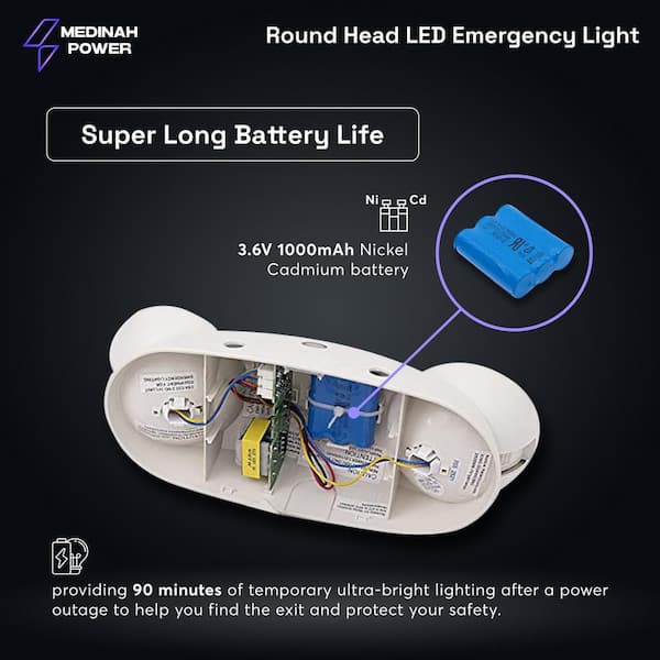 Battery-Powered Led Emergency Light