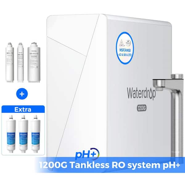 Waterdrop X12 Alkaline Mineral PH RO System NSF/ANSI 58 and 372