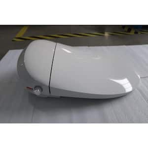 Electric Bidet Seat for HR-0010 Smart Toilet in. White (No Bidet Function), Replacement Smart Seat