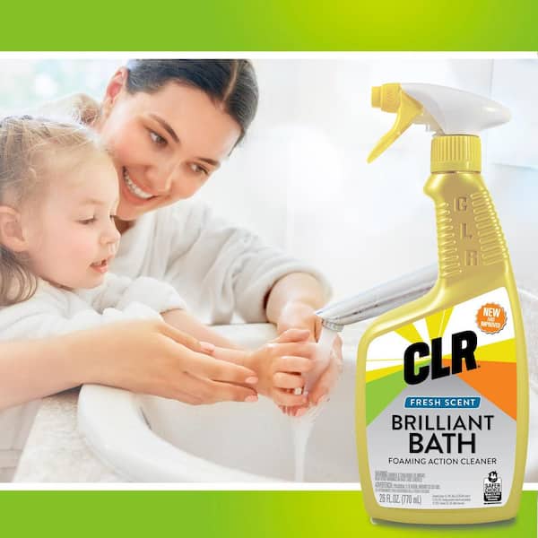 CLR 26 oz. Brilliant Bath Bathroom Cleaner BK-2000 - The Home Depot